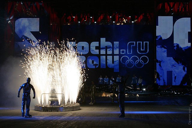 Презентация логотипа Олимпиады Сочи-2014