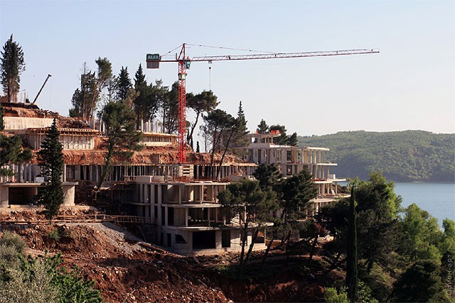 Строящийся отельный комплекс «Астра-Монтенегро» самый большой в Черногории